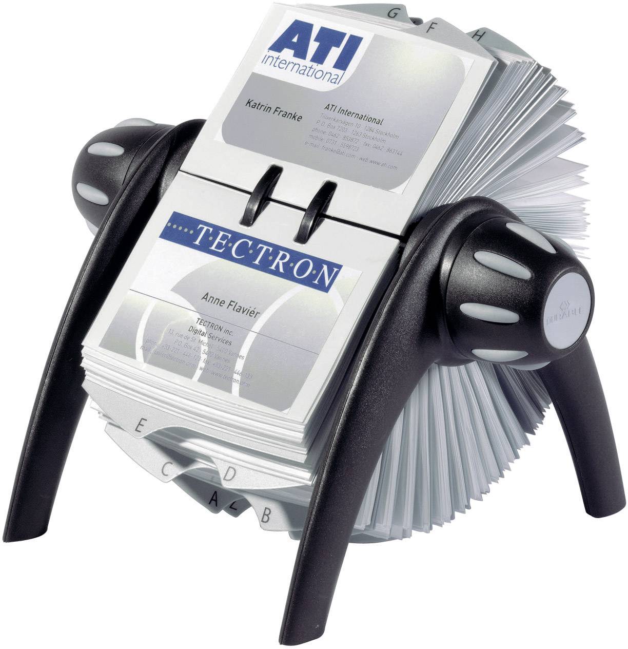 DURABLE Rollkartei VISIFIX FLIP 241701 Kunststoff schwarz