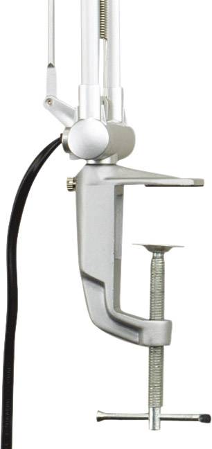 Maul MAULoffice 8215095 Schreibtischleuchte Energiesparlampe E27 20 W Silber, Schwarz