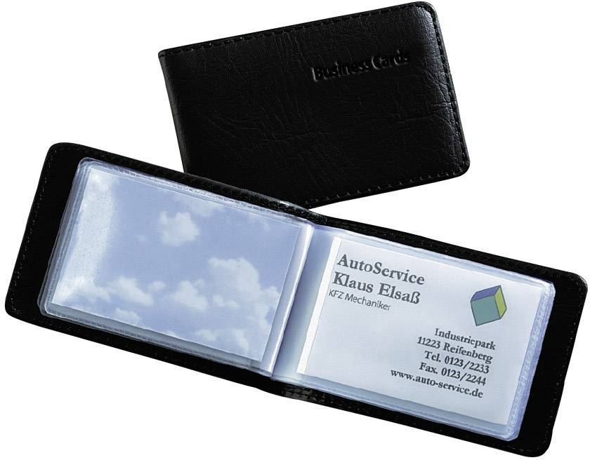 Sigel Visitenkarten-Mappe für 40 Karten