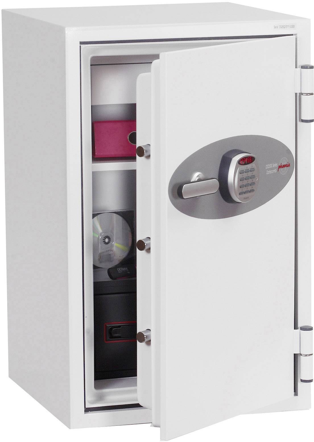 Phoenix DS2502E Data Combi Feuerschutztresor wasserabweisend, feuerfest Zahlenschloss