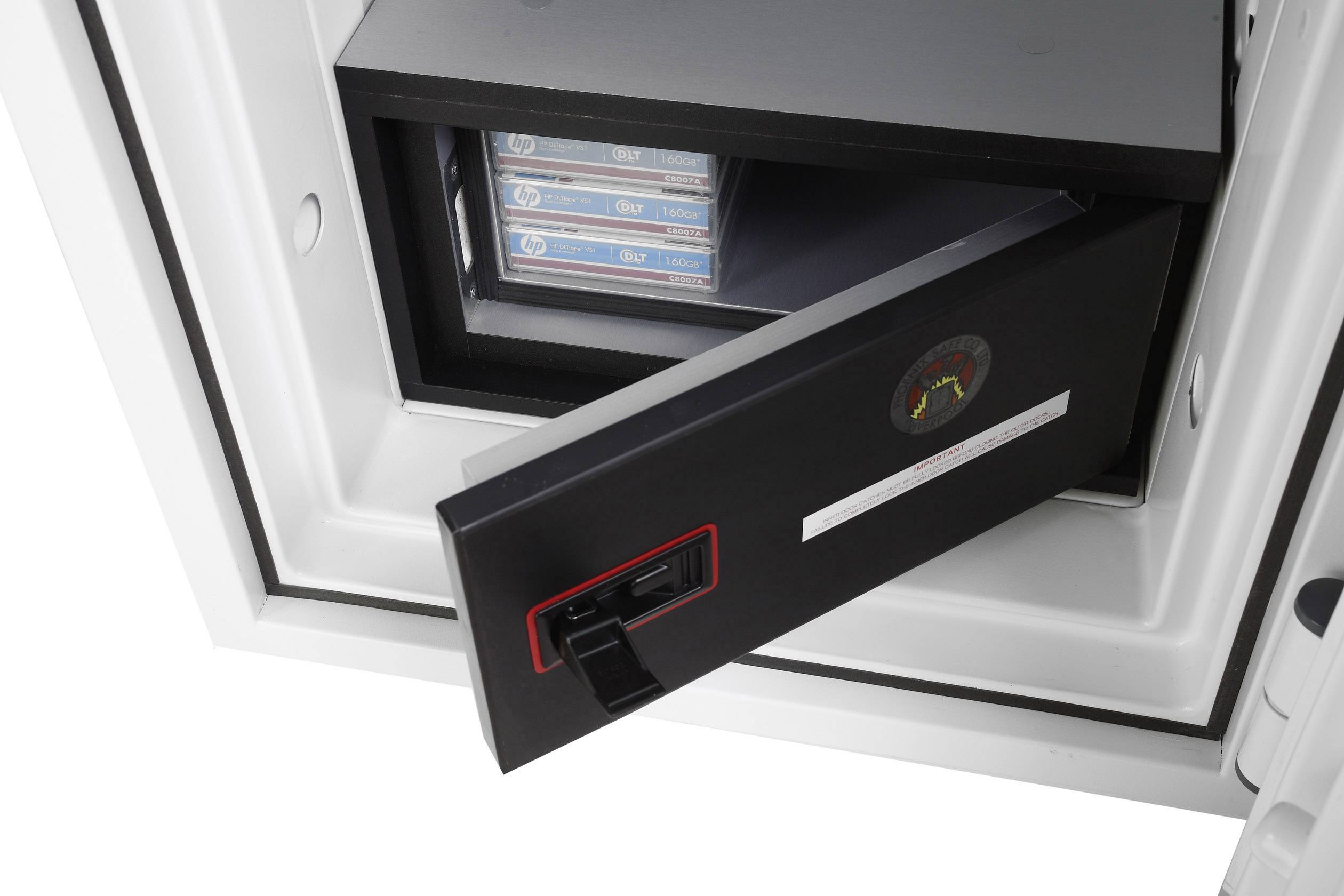 Phoenix DS2503E Data Combi Feuerschutztresor wasserabweisend, feuerfest Zahlenschloss