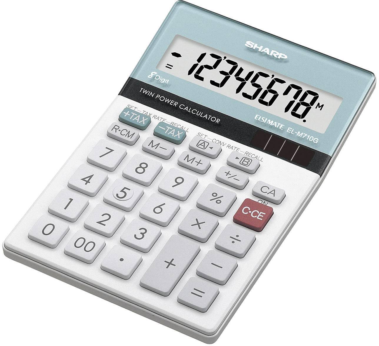 Sharp EL-M 711G Grau, Türkis (B x H) 100 mm x 151.5 mm