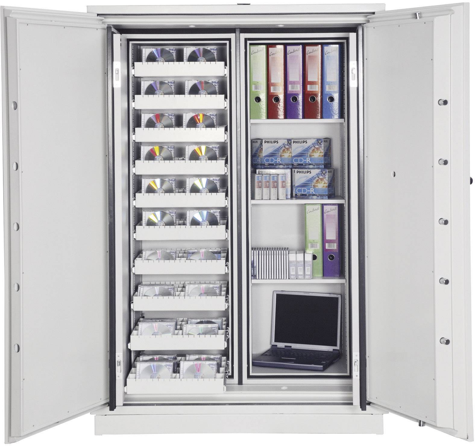 Phoenix DS4623E-FVW Data Commander Feuerschutztresor wasserabweisend, feuerfest Zahlenschloss