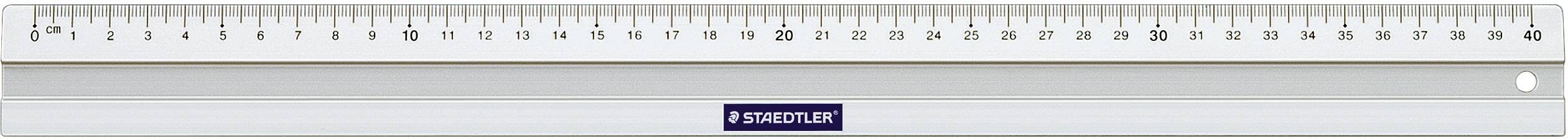 Staedtler 563 40 563 40 Lineal Aluminium Silber 40cm