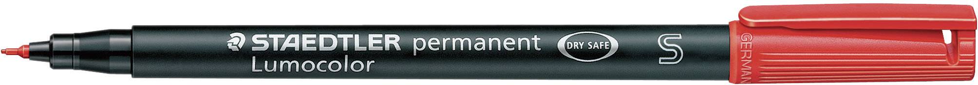 Staedtler Lumocolor permanent S DRY SAFE 313-2 Permanentmarker Rot wasserfest: Ja