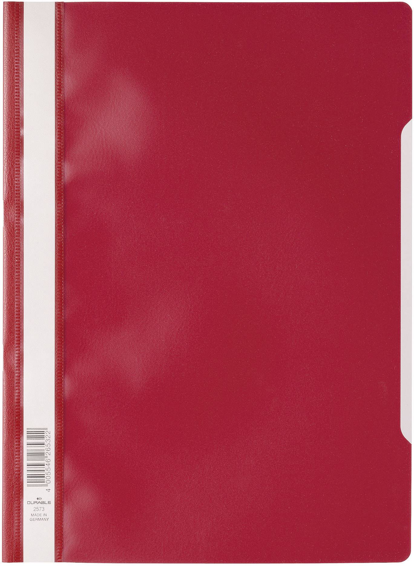 Durable 2573 257303 Schnellhefter Rot DIN A4