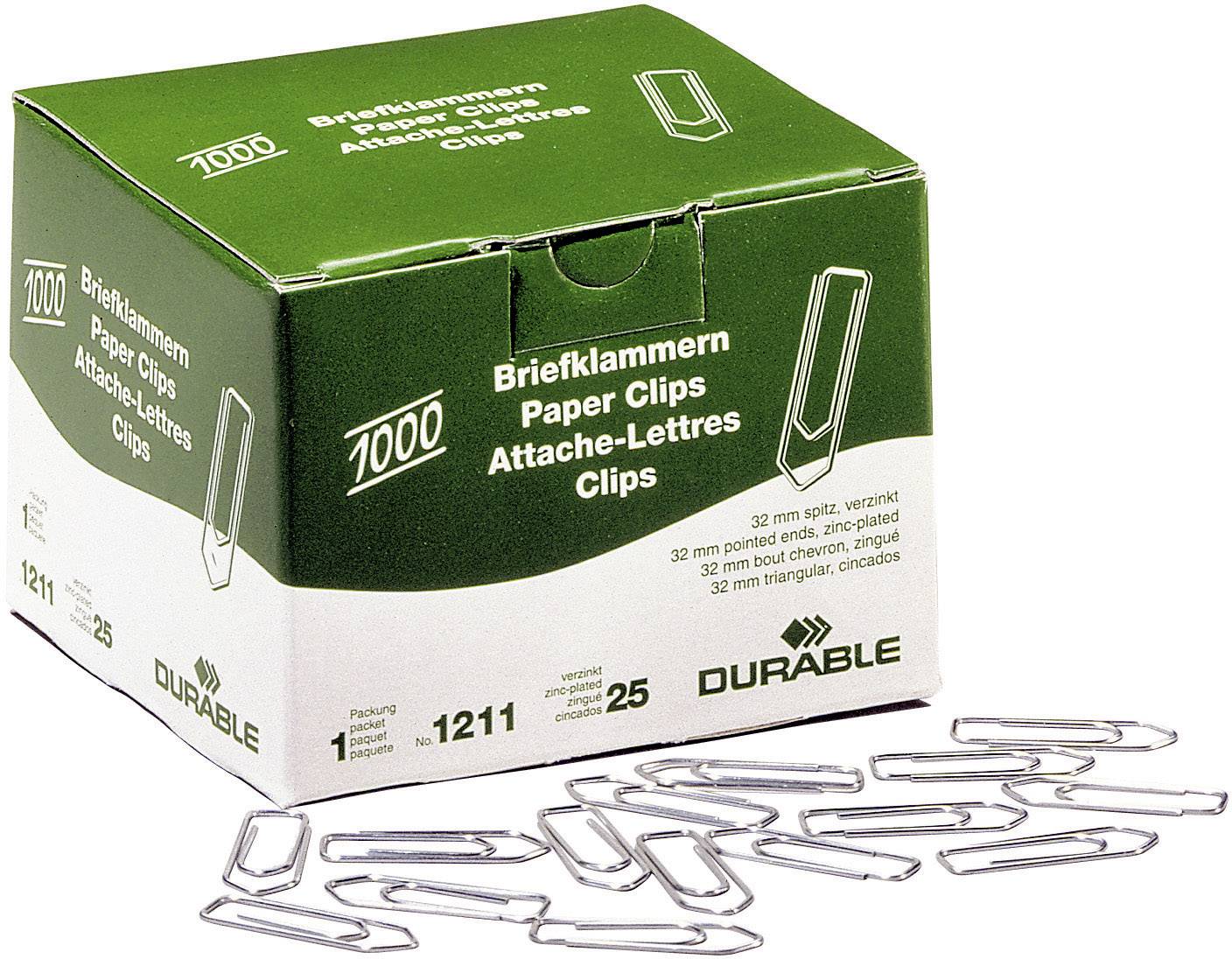 Durable Büroklammer 121125 32mm 1000St.