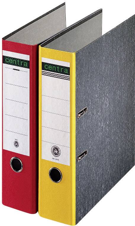 Centra Ordner DIN A4 Rückenbreite: 80 mm Blau Wolkenmarmor 2 Bügel 220122