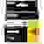 DYMO Schriftband IND RHINO 18508 Polyester Bandfarbe: Transparent Schriftfarbe:Schwarz 9mm 5.5m
