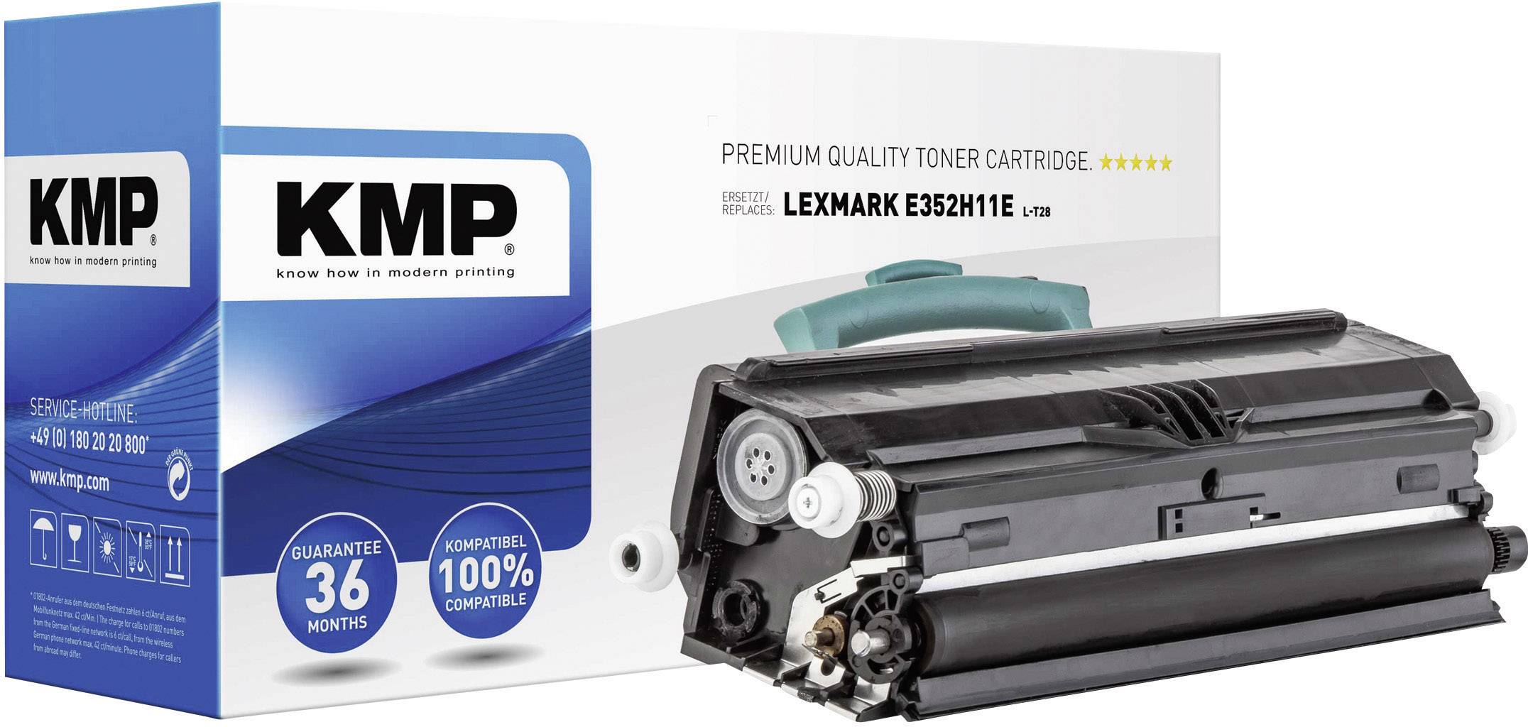 KMP Toner ersetzt Lexmark E250H11E Kompatibel Schwarz 9000 Seiten L-T28 1380,HC00