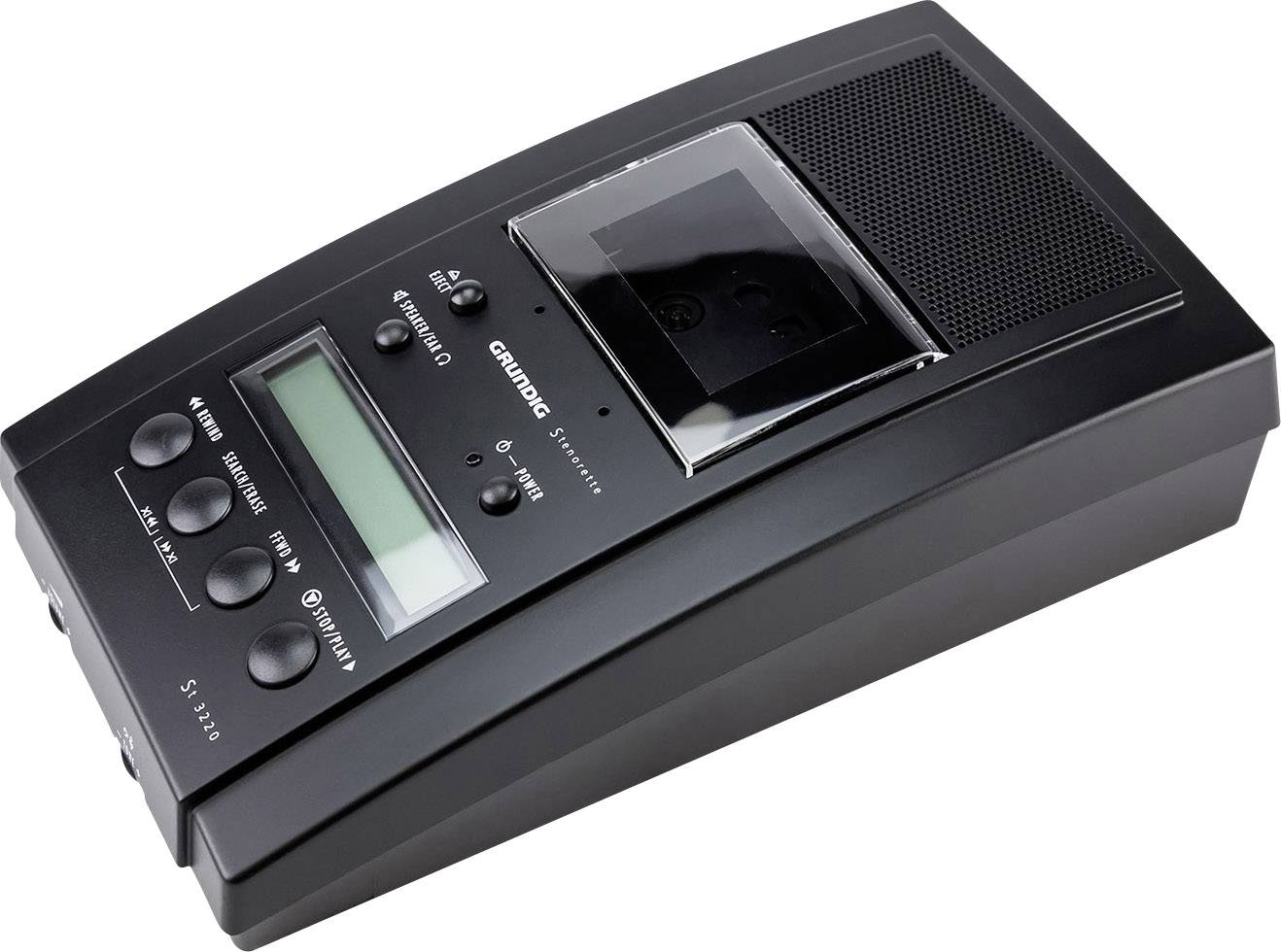 Grundig Business Systems Stenorette ST 3220 Analoges Diktiergerät Schwarz