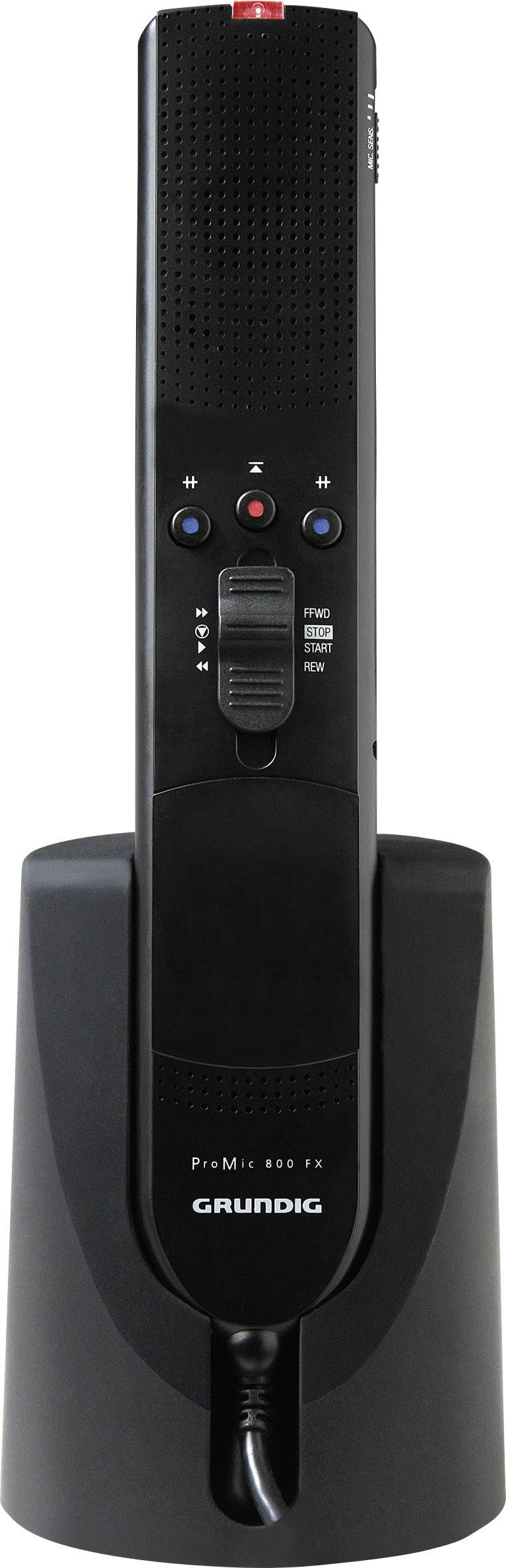 Grundig Mikrofon 800FX GGP6500 mit Mikrofonständer schwarz