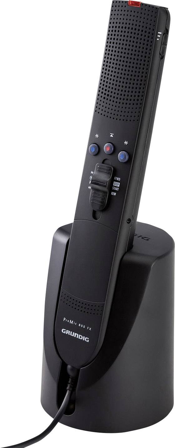 Grundig Mikrofon 800FX GGP6500 mit Mikrofonständer schwarz