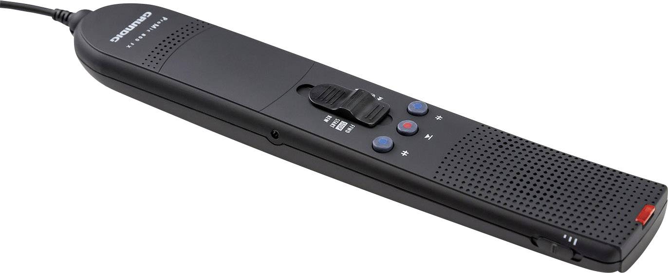 Grundig Mikrofon 800FX GGP6500 mit Mikrofonständer schwarz