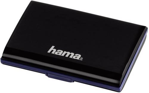 Hama 00095973 Speicherkarten-Hülle SDHC-Karte, SD-Karte, SDXC-Karte Schwarz