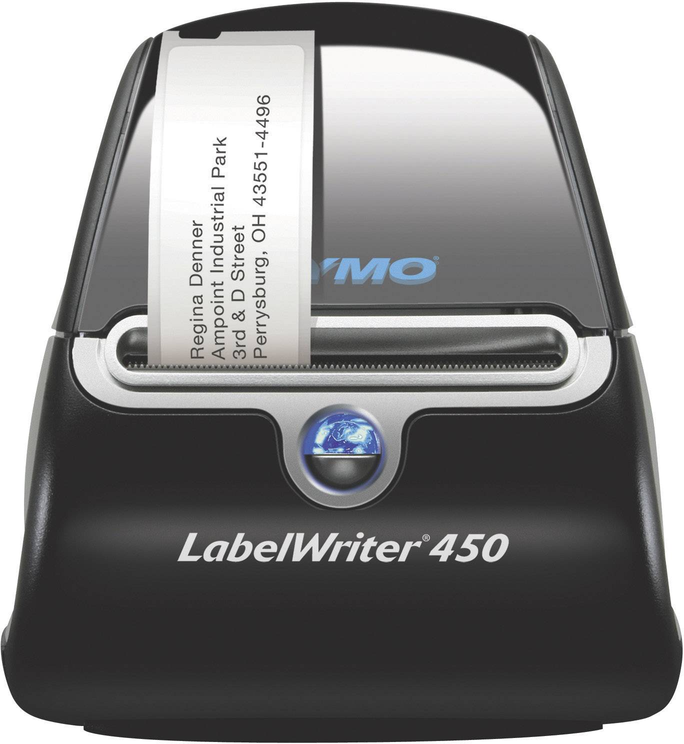 DYMO LabelWriter 450 + Intenso Powerbank Slim S 10000 Etiketten-Drucker Thermodirekt 300 x 600 dpi Etikettenbreite (max.): 56mm