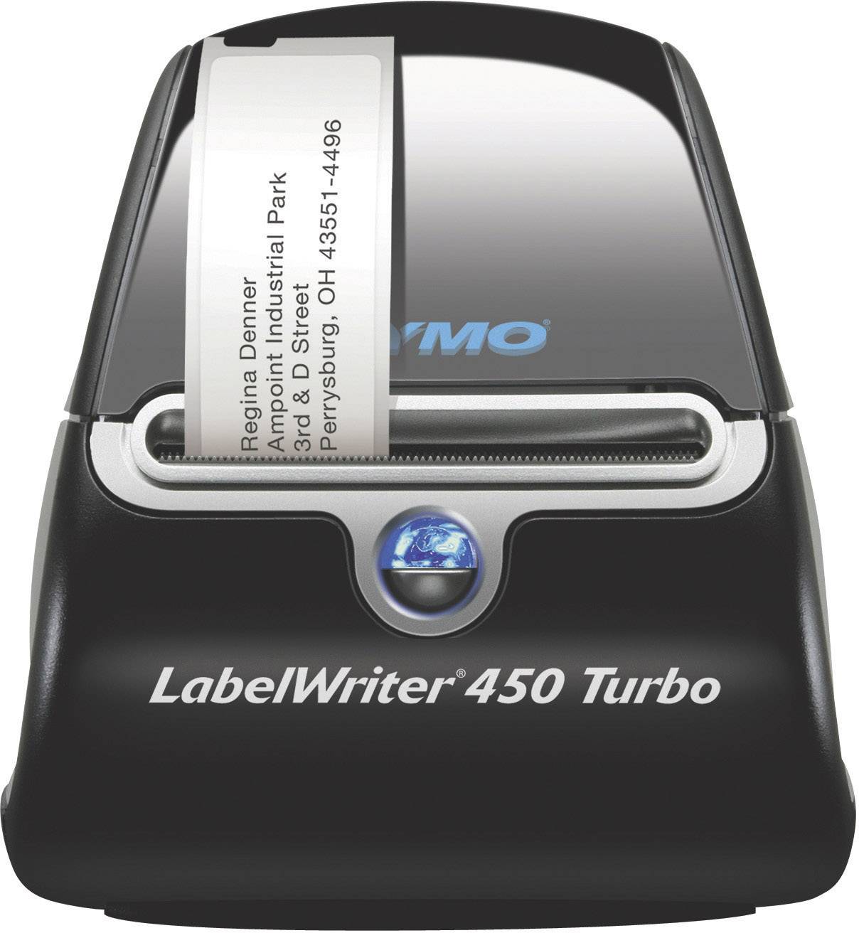 DYMO LabelWriter 450 Turbo Etiketten-Drucker  Thermodirekt 300 x 600 dpi Etikettenbreite (max.): 56 mm USB