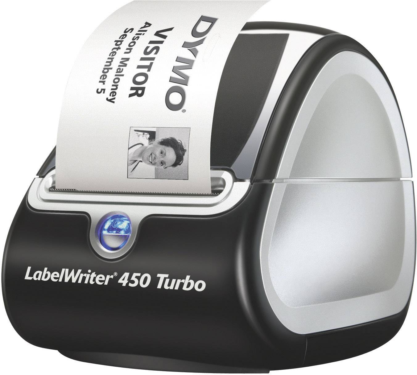 DYMO LabelWriter 450 Turbo Etiketten-Drucker  Thermodirekt 300 x 600 dpi Etikettenbreite (max.): 56 mm USB