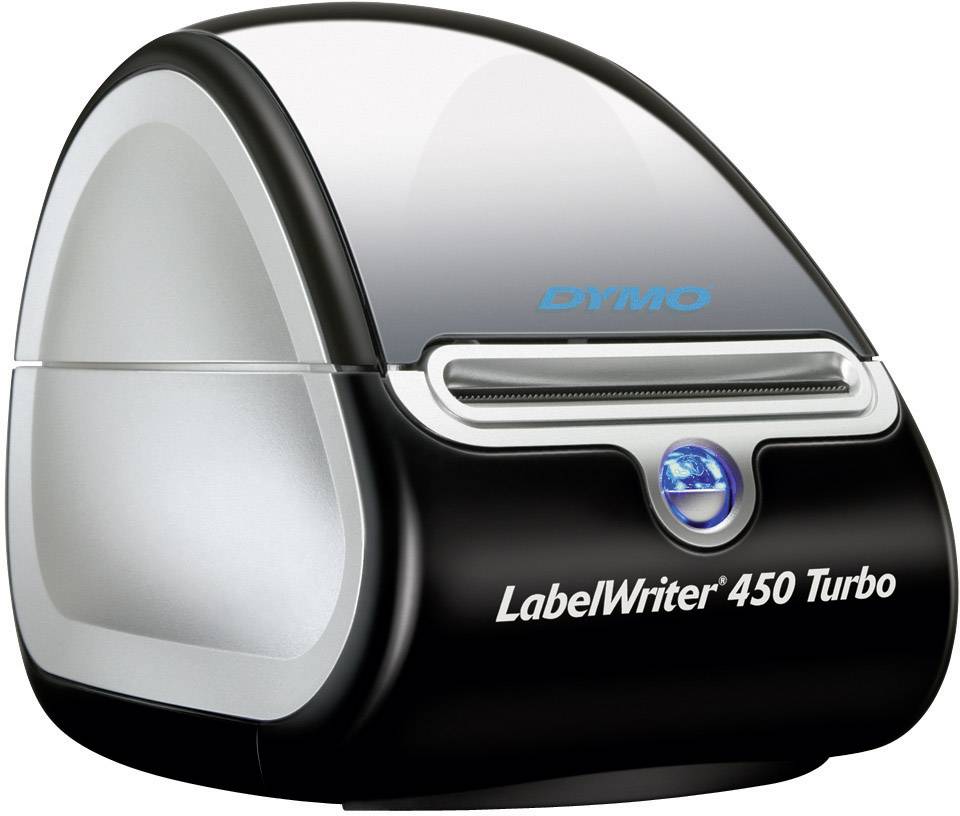 DYMO LabelWriter 450 Turbo Etiketten-Drucker  Thermodirekt 300 x 600 dpi Etikettenbreite (max.): 56 mm USB