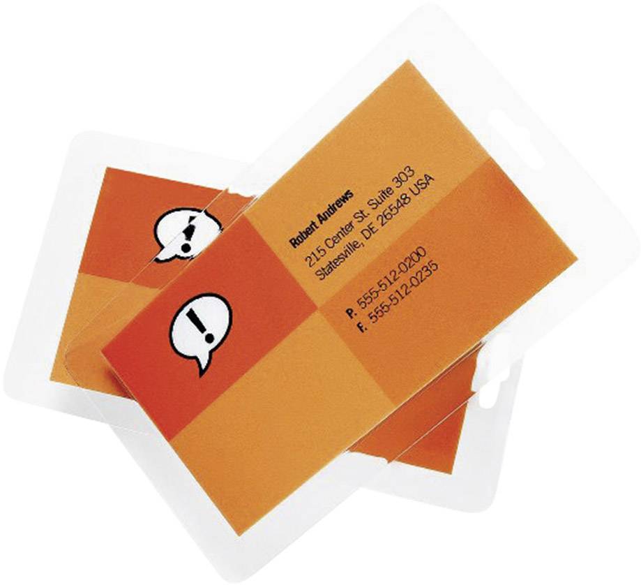 GBC Laminierfolie 86 x 54 mm, Kreditkarte 125 micron glänzend 100St.