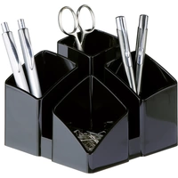 HAN SCALA 1745-13 Stifteköcher Schwarz Anzahl der Fächer: 4 HAN SCALA 1745-13 Stifteköcher Schwarz Anzahl der Fächer: 4