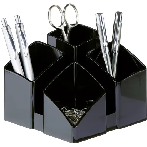 HAN SCALA 1745-13 Stifteköcher Schwarz Anzahl der Fächer: 4 HAN SCALA 1745-13 Stifteköcher Schwarz Anzahl der Fächer: 4