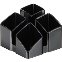 HAN SCALA 1745-13 Stifteköcher Schwarz Anzahl der Fächer: 4 HAN SCALA 1745-13 Stifteköcher Schwarz Anzahl der Fächer: 4