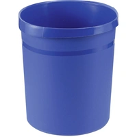 HAN Papierkorb GRIP 18190-14 18l (Ø x H) 312mm x 350mm Polypropylen Blau HAN Papierkorb GRIP 18190-14 18l (Ø x H) 312mm x 350mm Polypropylen Blau
