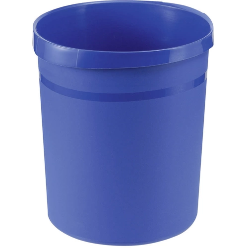 HAN Papierkorb GRIP 18190-14 18l (Ø x H) 312mm x 350mm Polypropylen Blau HAN Papierkorb GRIP 18190-14 18l (Ø x H) 312mm x 350mm Polypropylen Blau