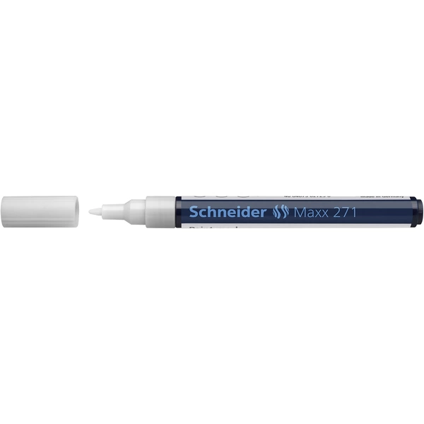 Schneider Schreibgeräte 271 127149 Lackmarker Weiß 1 mm, 2mm Schneider Schreibgeräte 271 127149 Lackmarker Weiß 1 mm, 2mm