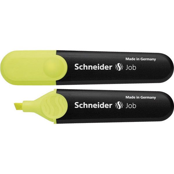 Schneider Schreibgeräte Textmarker Job 1505 Gelb 1 mm, 5mm