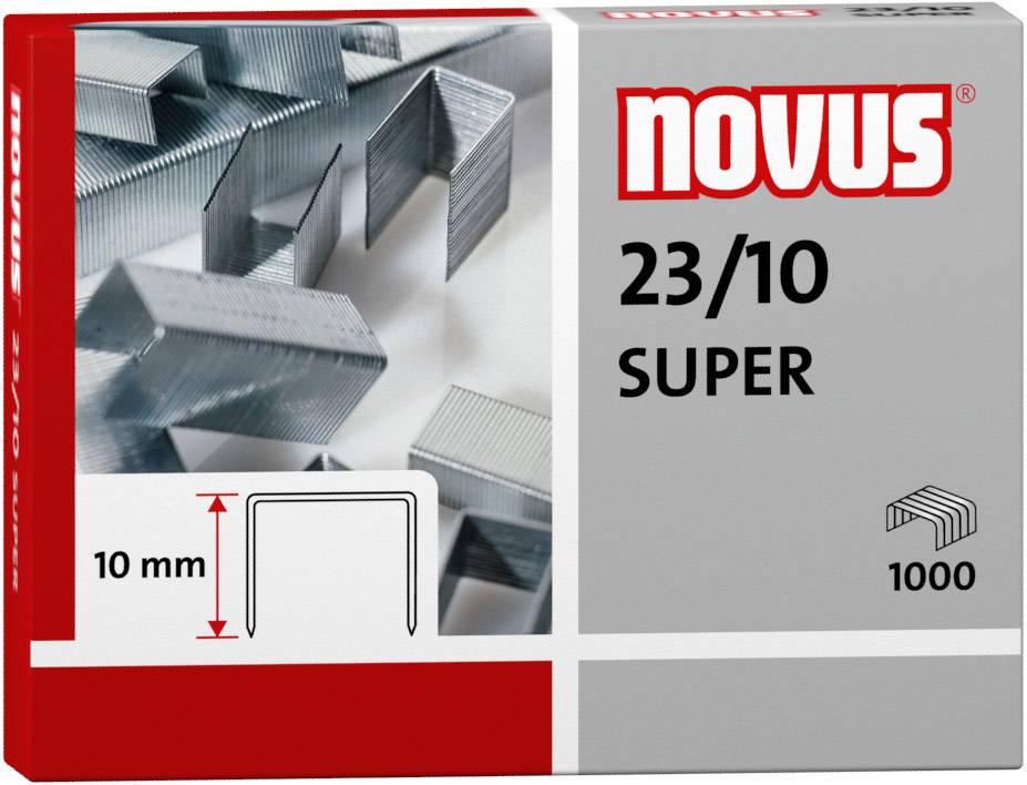 NOVUS Heftklammern 23/10 Super