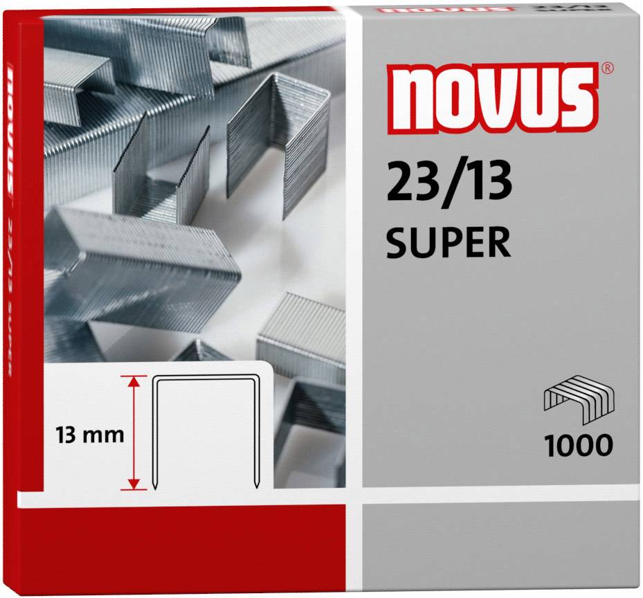 NOVUS Heftklammern 23/13 Super