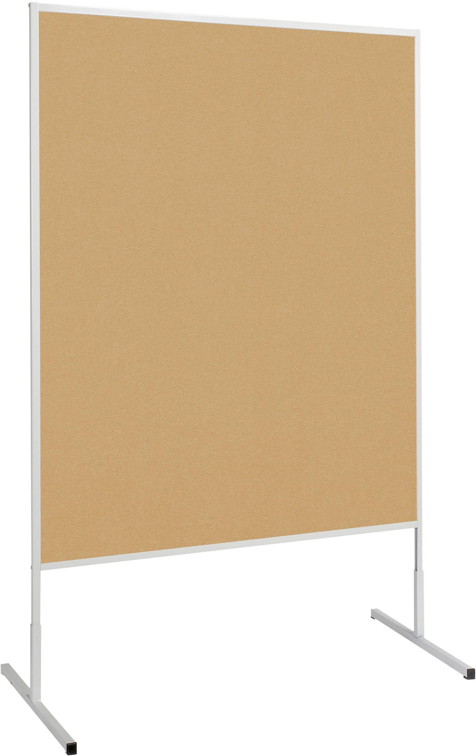Maul Moderationstafel Maulstandard (B x H) 120 cm x 150 cm Kork Braun beidseitig verwendbar, Pinntafel 6363582