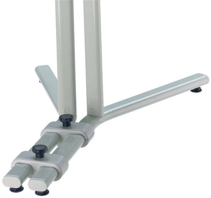 Maul Moderationstafel MAULpro (B x H) 75 cm x 120 cm Textil Blau, Weiß Inkl. Ablageschale, Inkl. Block, Inkl. Blockhalter, Pinntafel, beschriftbar