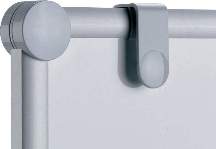 Maul Moderationstafel MAULpro (B x H) 120cm x 150cm Textil Grau Inkl. Ablageschale, Inkl. Blockhalter, Inkl. Rollen, beidseitig