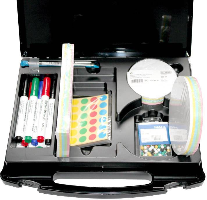 Maul starter Moderationskoffer Kunststoff Anzahl Teile: 1052 30.5 cm x 6.1 cm x 34.5 cm Schwarz