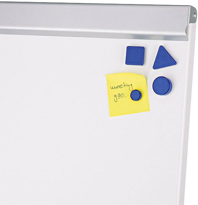 Maul Flipchart MAULoffice (B x H) 70 cm x 100 cm Silber Inkl. Ablageschale, höhenverstellbar, magnethaftend, Inkl. Blockhalter 6374095