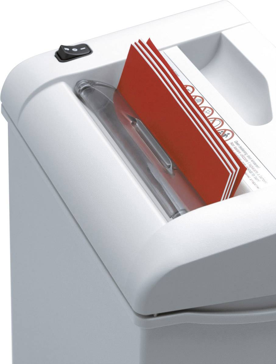 Aktenvernichter Ideal 2220 Streifenschnitt 4 mm 20 l Blattanzahl (max.): 11 Sicherheitsstufe 2 Vernichtet auch Büroklammern, Heftklammern, Kreditkart