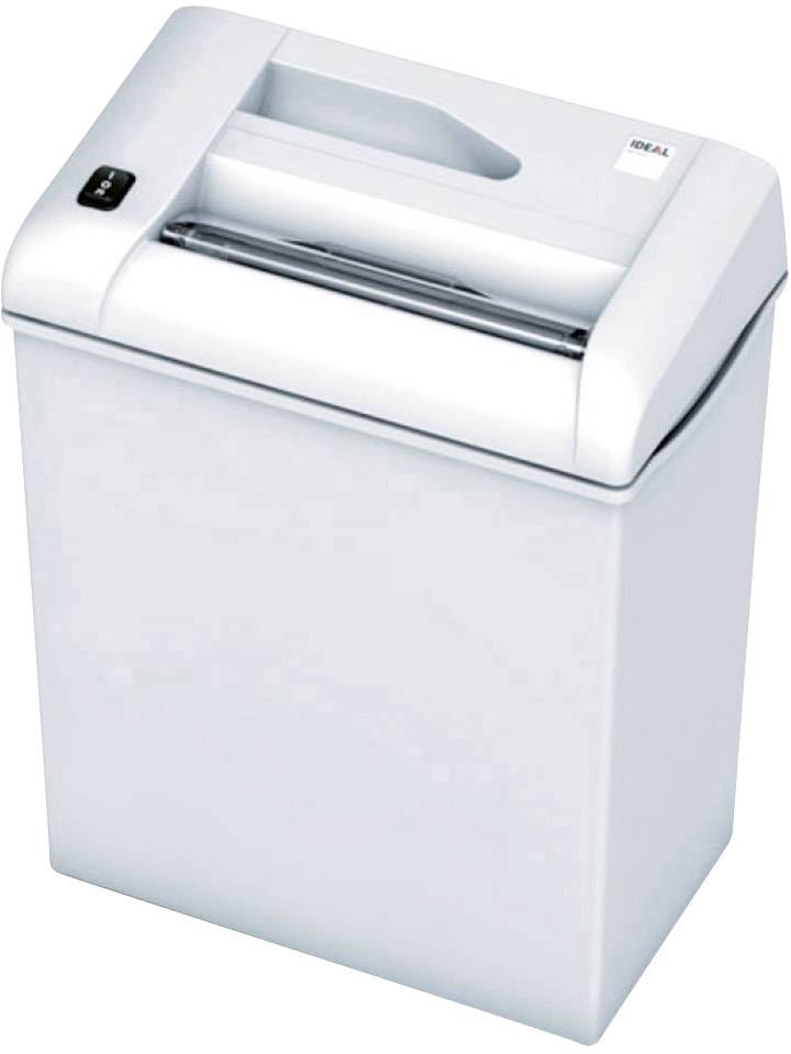 Aktenvernichter Ideal 2220 Streifenschnitt 4 mm 20 l Blattanzahl (max.): 11 Sicherheitsstufe 2 Vernichtet auch Büroklammern, Heftklammern, Kreditkart