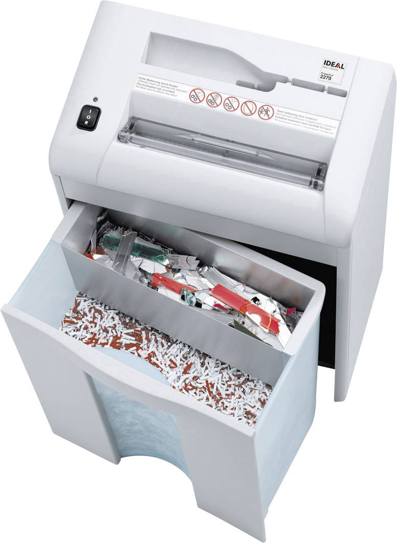 HSM SECURIO B22 Aktenvernichter - Sicherheitsstufe P-2, 15 Blatt