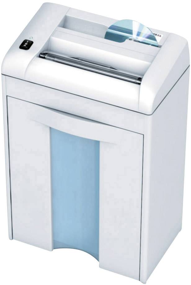 Ideal Office 2270 Aktenvernichter 11 Blatt Streifenschnitt 4mm P-2 20l Vernichtet auch Büroklammern, CDs, DVDs, Heftklammern