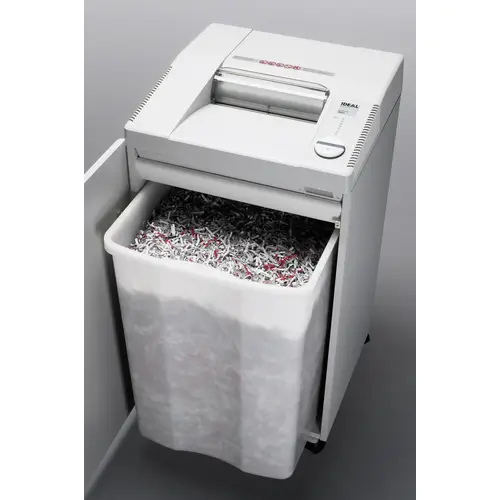Ideal Office 2604 CC 4x40 Aktenvernichter 23 Blatt Partikelschnitt 4 x 40mm P-4 100l Vernichtet auch Büroklammern, CDs, DVDs Ideal Office 2604 CC 4x40 Aktenvernichter 23 Blatt Partikelschnitt 4 x 40mm P-4 100l Vernichtet auch Büroklammern, CDs, DVDs
