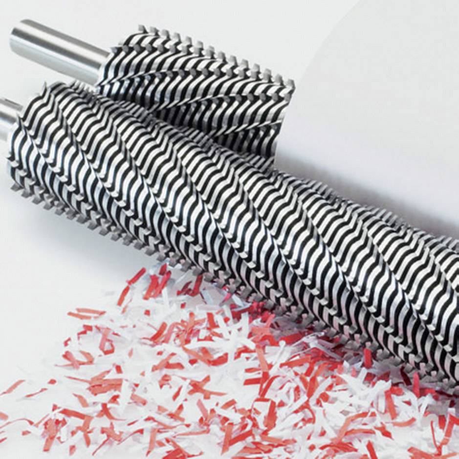 Ideal Office 3104 CC 2x15 Aktenvernichter 15 Blatt Partikelschnitt 2 x 15mm P-5 120l Vernichtet auch Büroklammern, Heftklammern