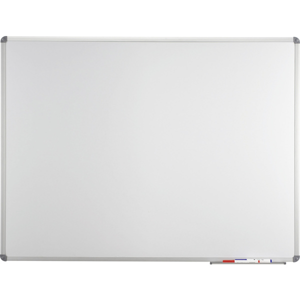 Maul Whiteboard MAULstandard (B x H) 150cm x 100cm Weiß kunststoffbeschichtet Inkl. Ablageschale, Quer- oder Hochformat
