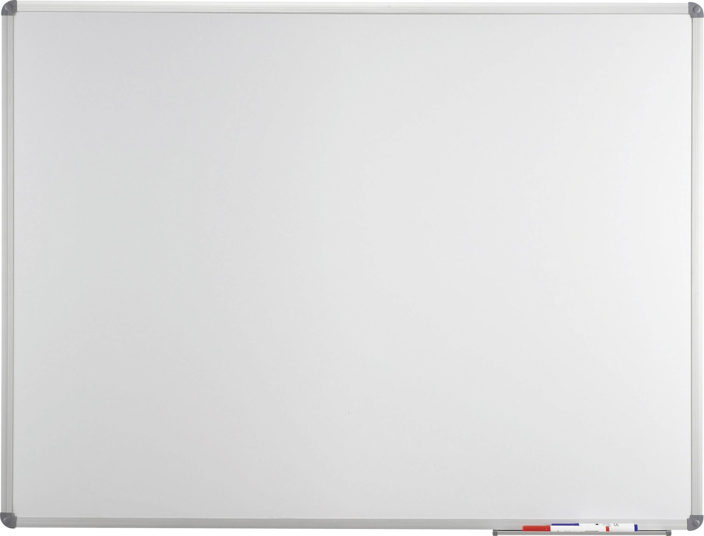 Maul Whiteboard MAULstandard, Emaille (B x H) 180 cm x 90 cm Weiß emaillebeschichtet Inkl. Ablageschale, Quer- oder Hochformat