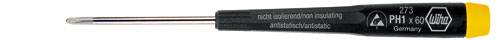 Wiha Precision ESD 273 ESD Kreuzschlitz-Schraubendreher PH 000 Klingenlänge: 40 mm DIN EN 61340-5-1
