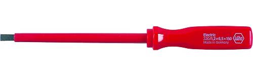 Wiha Elektriker Schlitz-Schraubendreher Classic 00790 Klingenbreite: 4.5 mm Klingenlänge: 125 mm