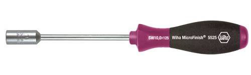 Wiha MicroFinish Werkstatt Steckschlüssel-Schraubendreher Schlüsselweite (Metrisch): 7 mm Klingenl