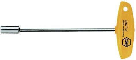 Werkstatt Steckschlüssel-Schraubendreher Wiha Schlüsselweite (metrisch): 4.8 mm Schlüsselweite (Zoll): 3/16 Zoll